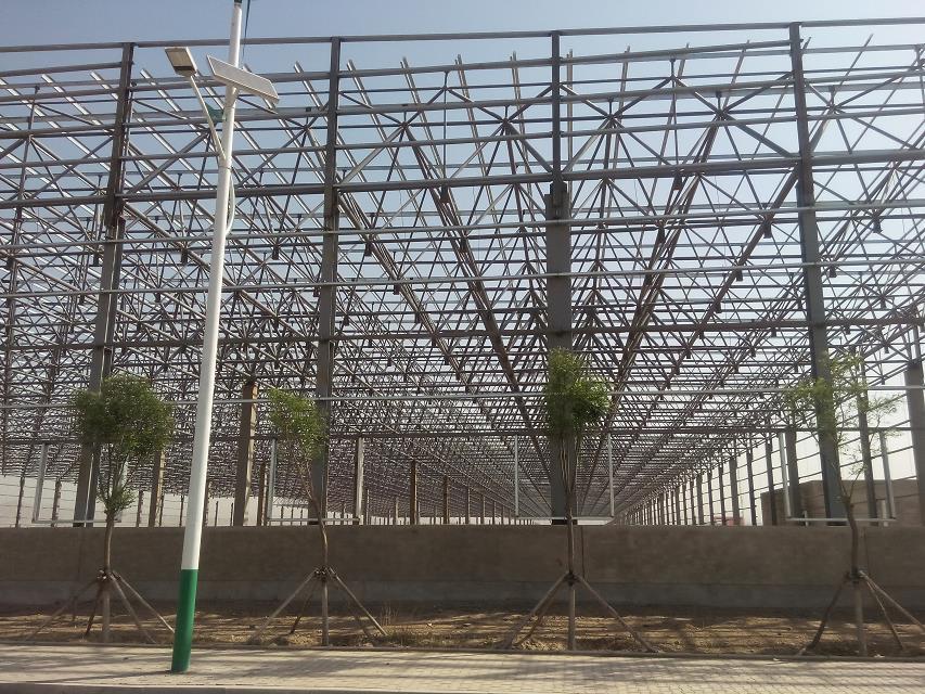 呼伦贝尔汽车工业厂房网架