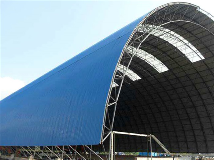 呼伦贝尔国电安庆电厂干煤棚网架